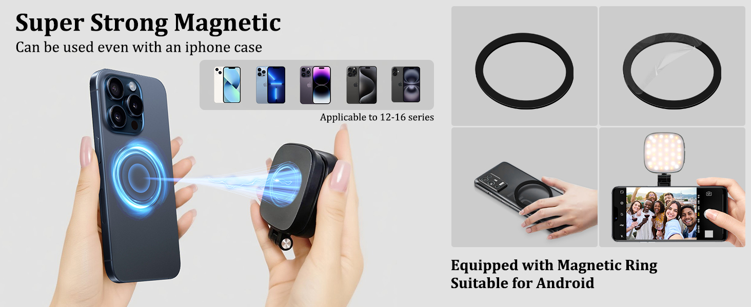 Strong Magnetic Phone Light for iPhone