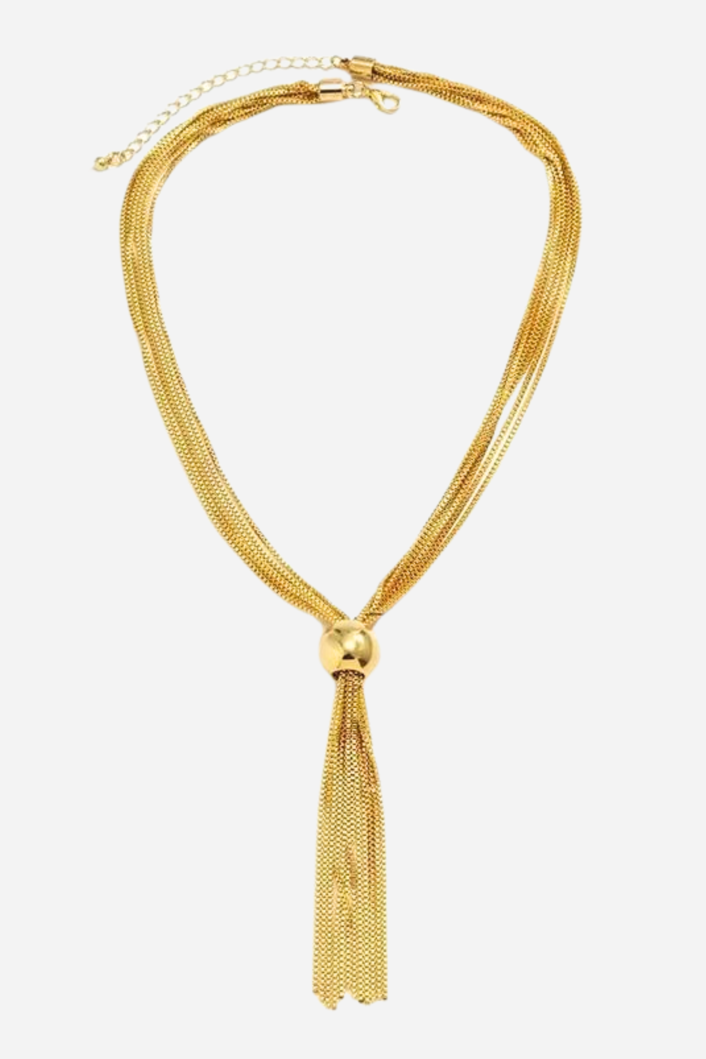 Milla Tassel Necklace-purelyfable