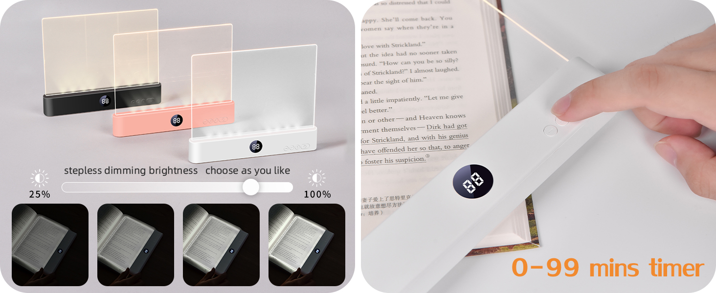 Book Light for Reading in Bed at Night