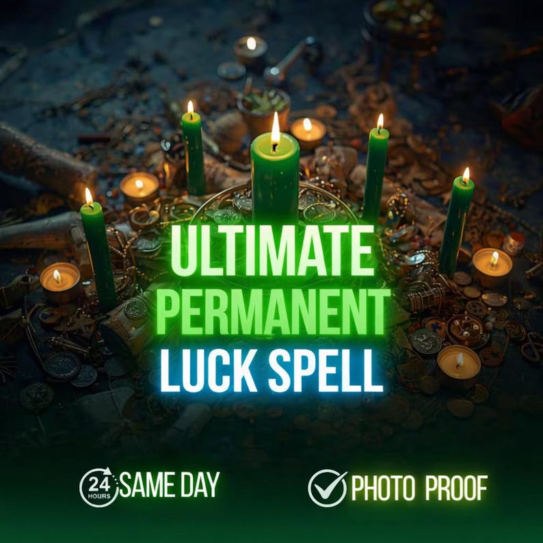 ULTIMATE LUCK SPELL – Powerful Ritual for Good Fortune, Success & Abundance