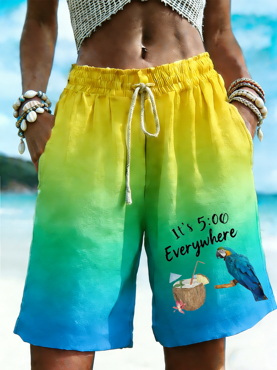 Women's Beach Vacation Pants Shorts
