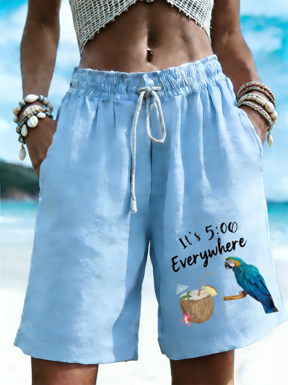 Women's Beach Vacation Pants Shorts