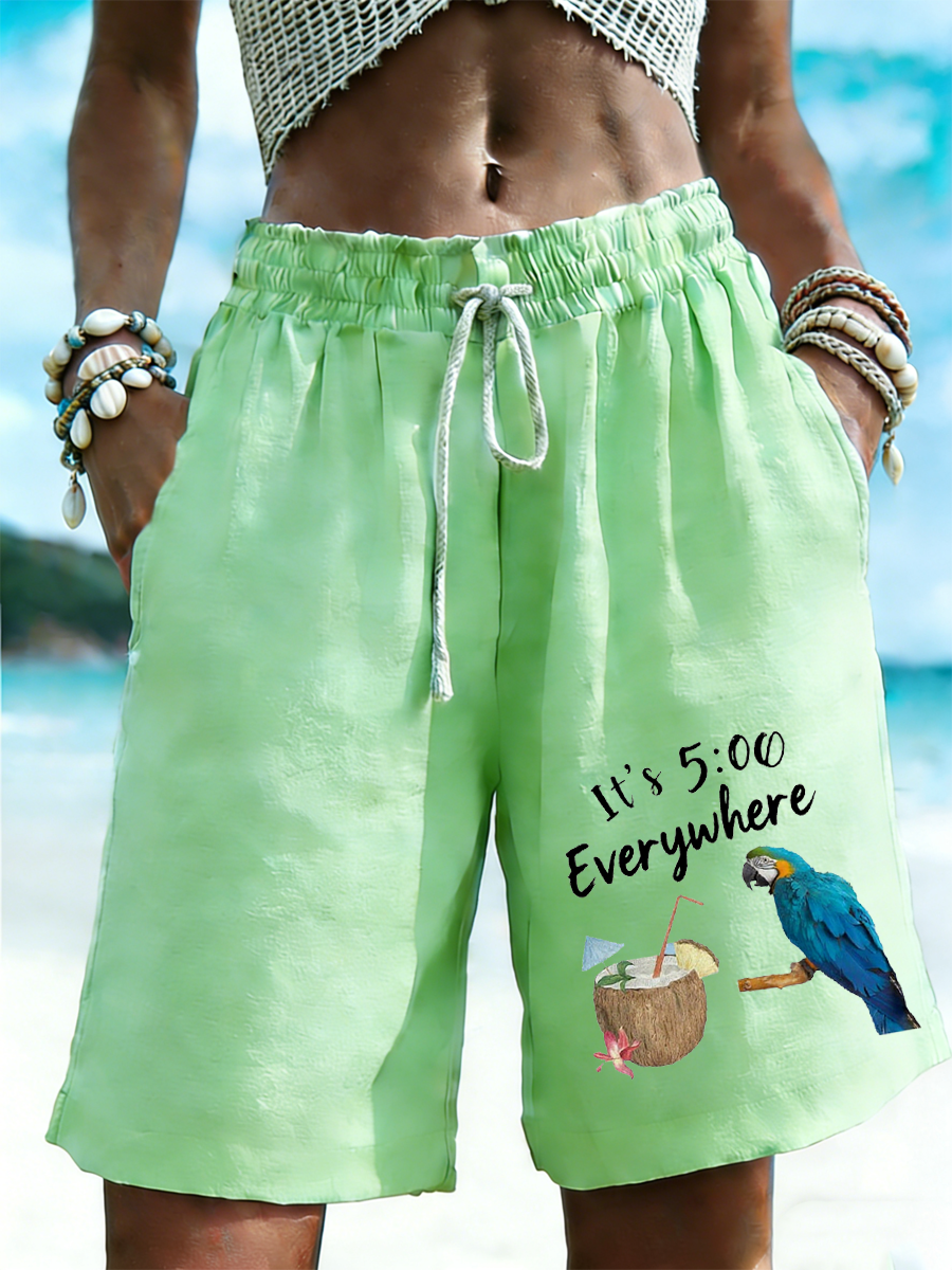 Women's Beach Vacation Pants Shorts