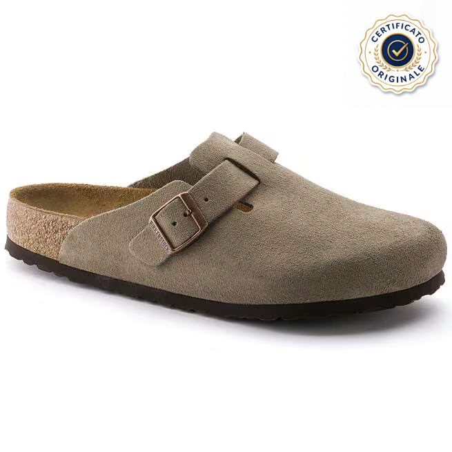 Unisex Birkenstock Boston weiches Fußbett