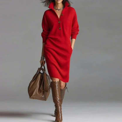 Adeline Knit Midi Dress