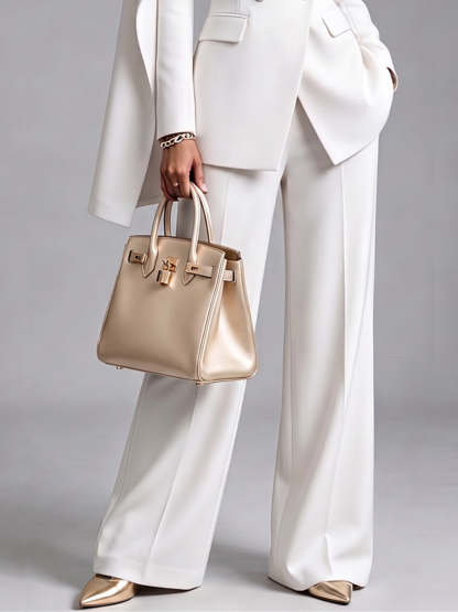 🤲LAST DAY SAVE 49% ⏰Women’s Chic 2-Piece Suit Set – Asymmetric Cape Blazer & Wide-Leg Pants