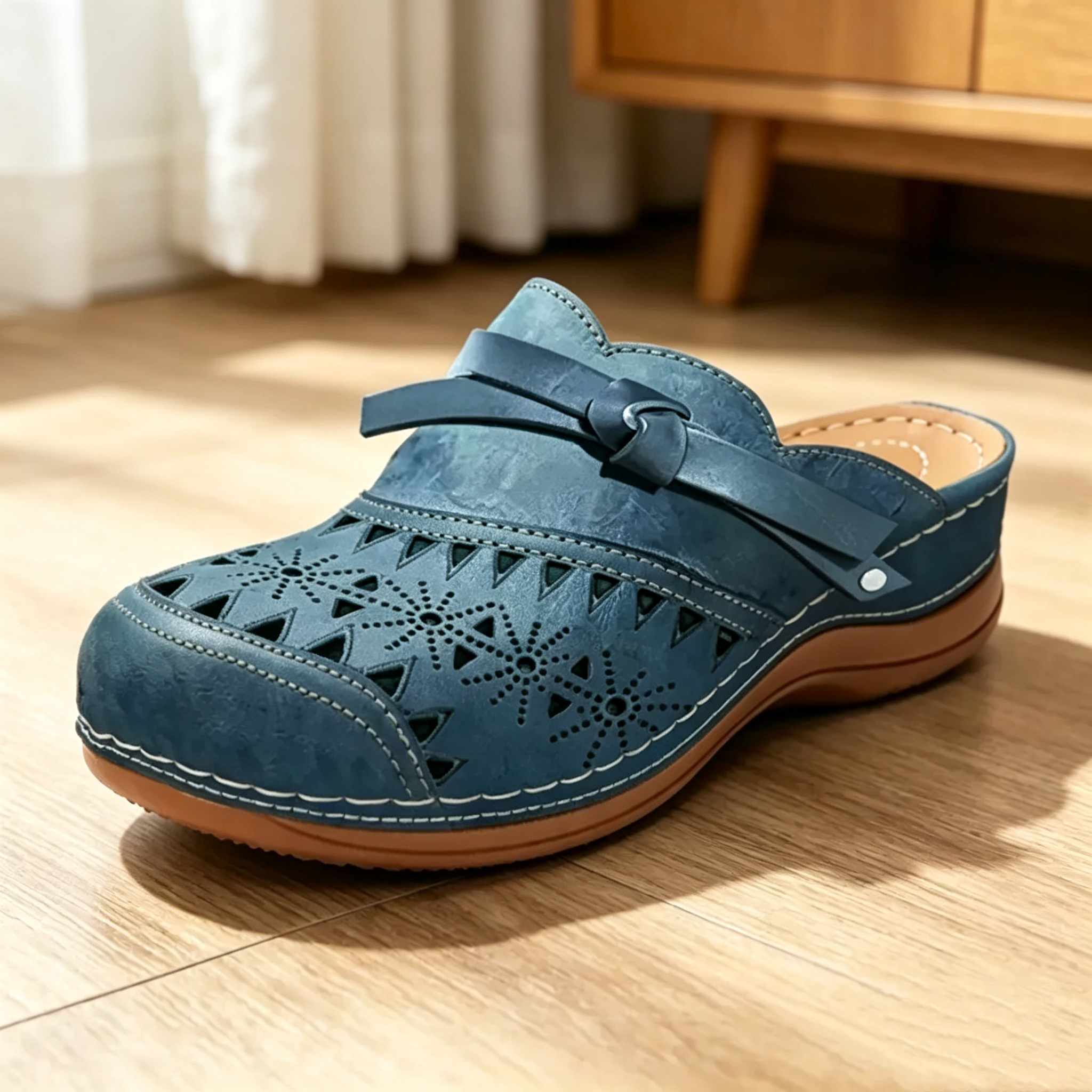 Last day 70% off-Women’s Bowknot Wedge Sandals – Arch Support & Everyday Comfort