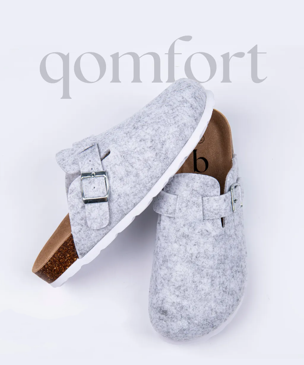 Premium Felt Clog by Qomfort