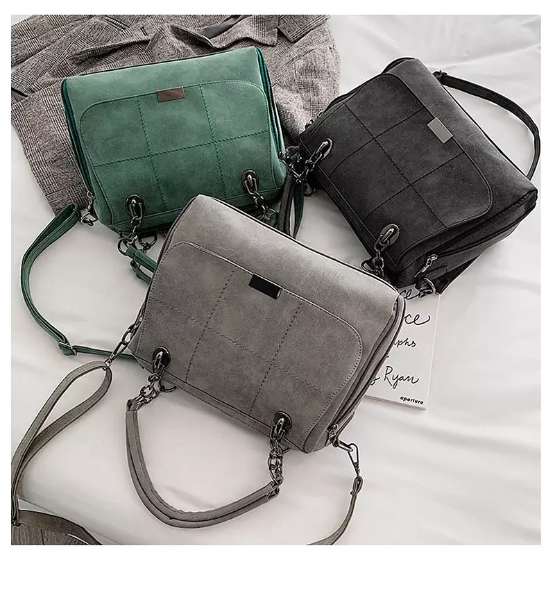 come4buy.com-Shoulder Bags Large Capacity Faux Leather Lady Totes Boston Bag