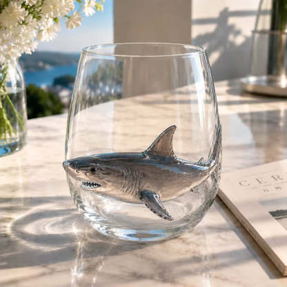 🌊Last Day 48% OFF-🔥Artisanal Blue Ringed Octopus Glassware