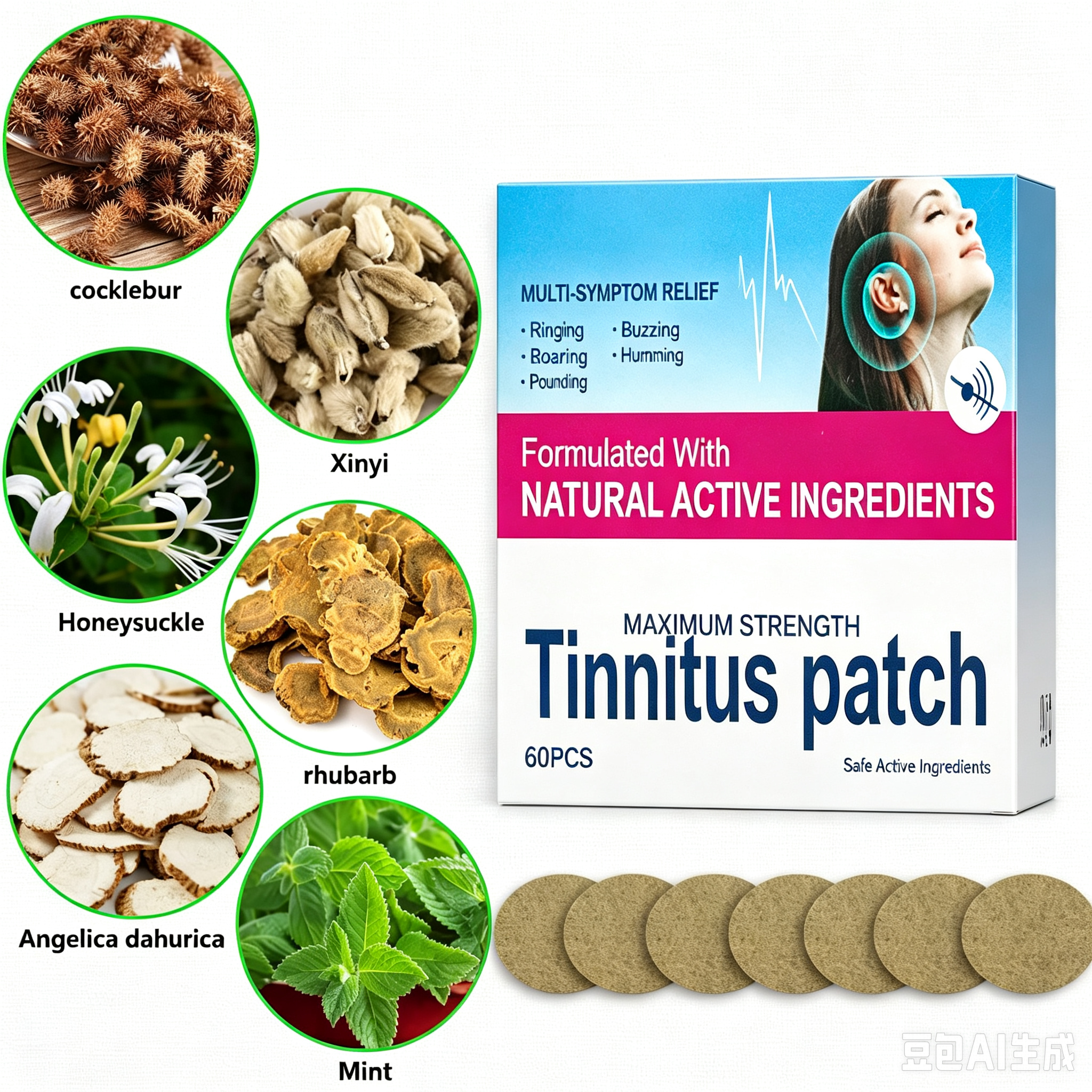 Tinnitus patches