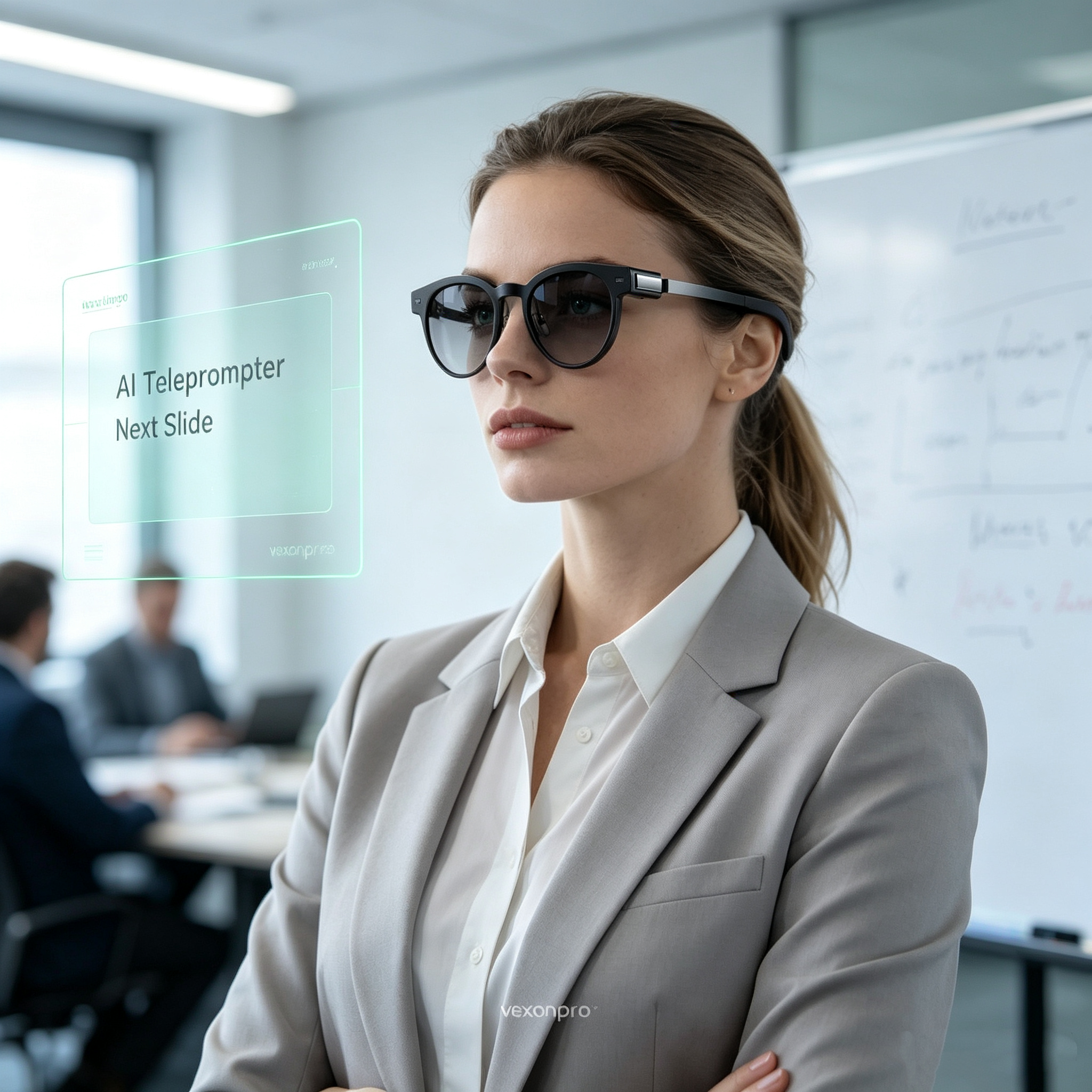 VEXONPRO™ AI Smart Glasses: Your On-the-Go Assistant