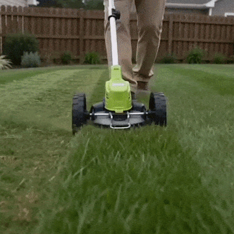 The All-in-One Trimmer That Tackles Grass, Weeds & Brush 