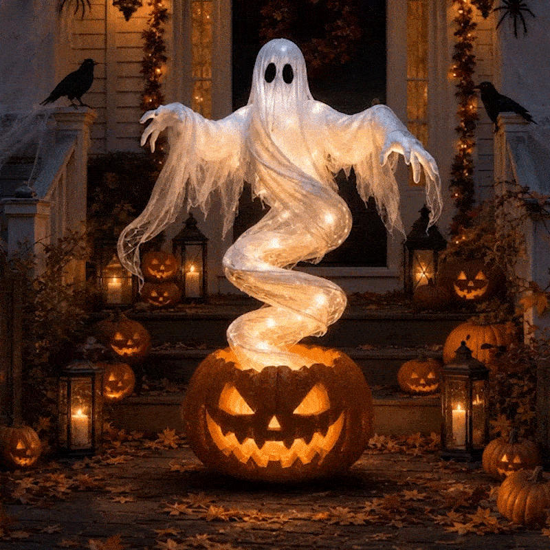 Vexonpro Swirling GhostGlow Pumpkin