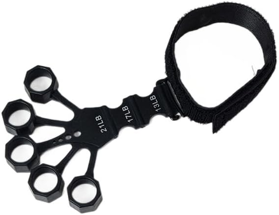 5 Finger Strength Training Device, Adjustable Resistance for Hand Strengthening Exercises