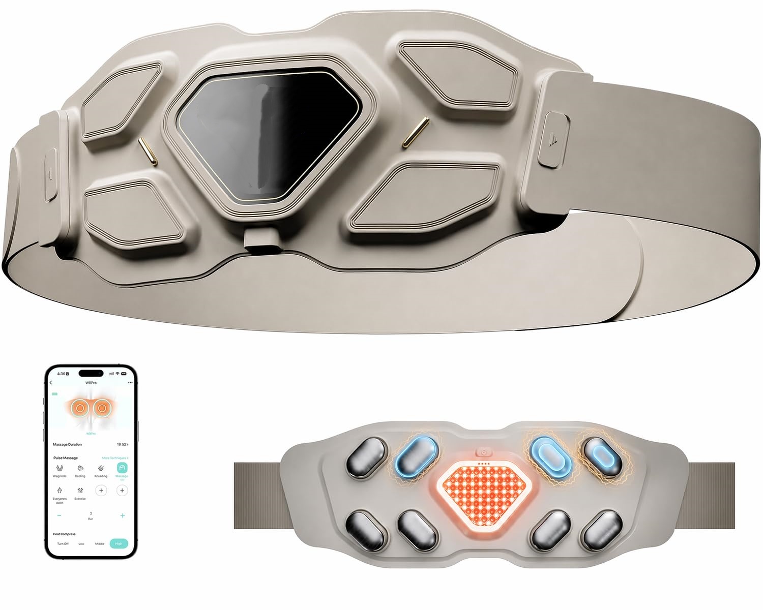 Back Massager for Strain Relief Deep Tissue