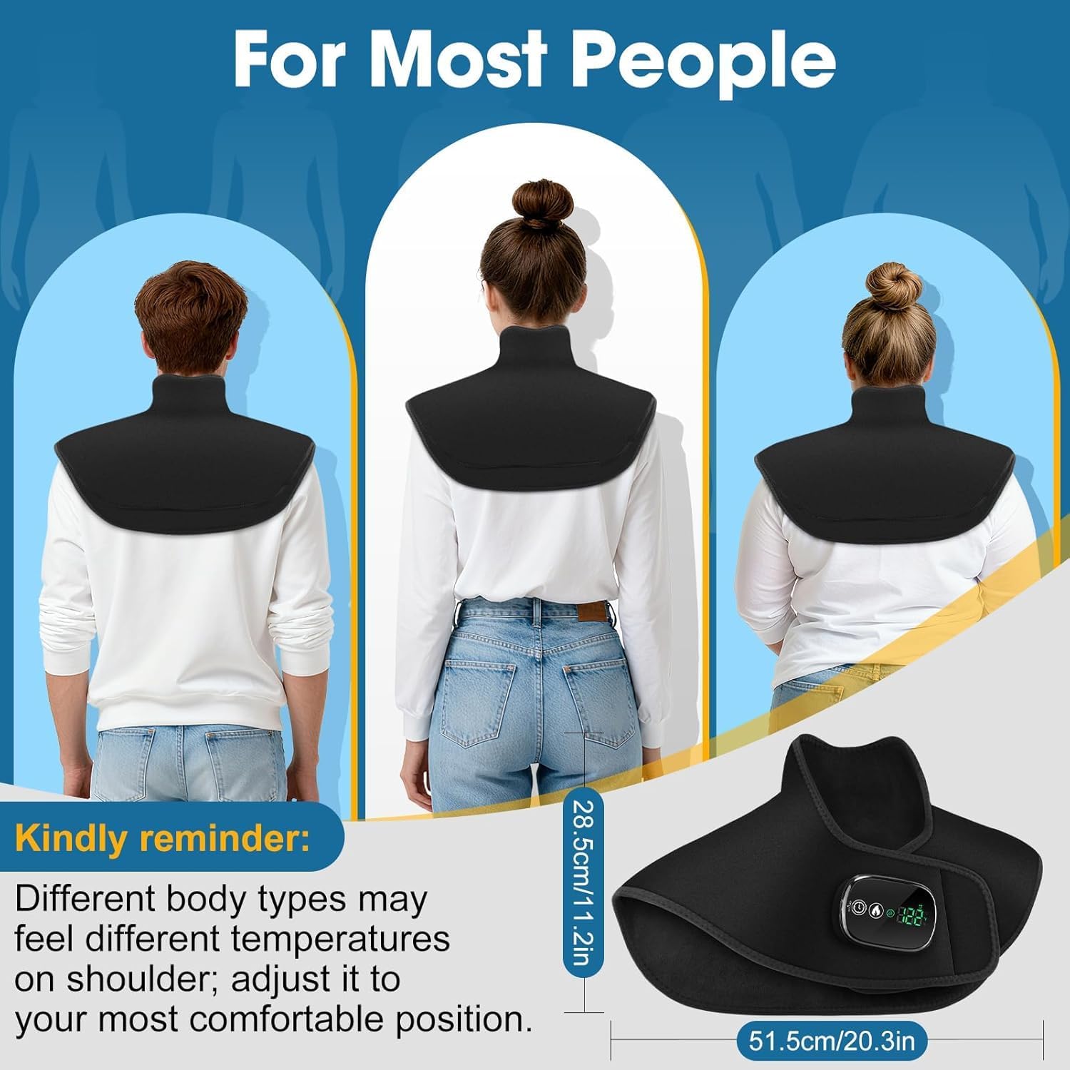 VEXONPRO™ Neck and Shoulder Heating Pad Corldless