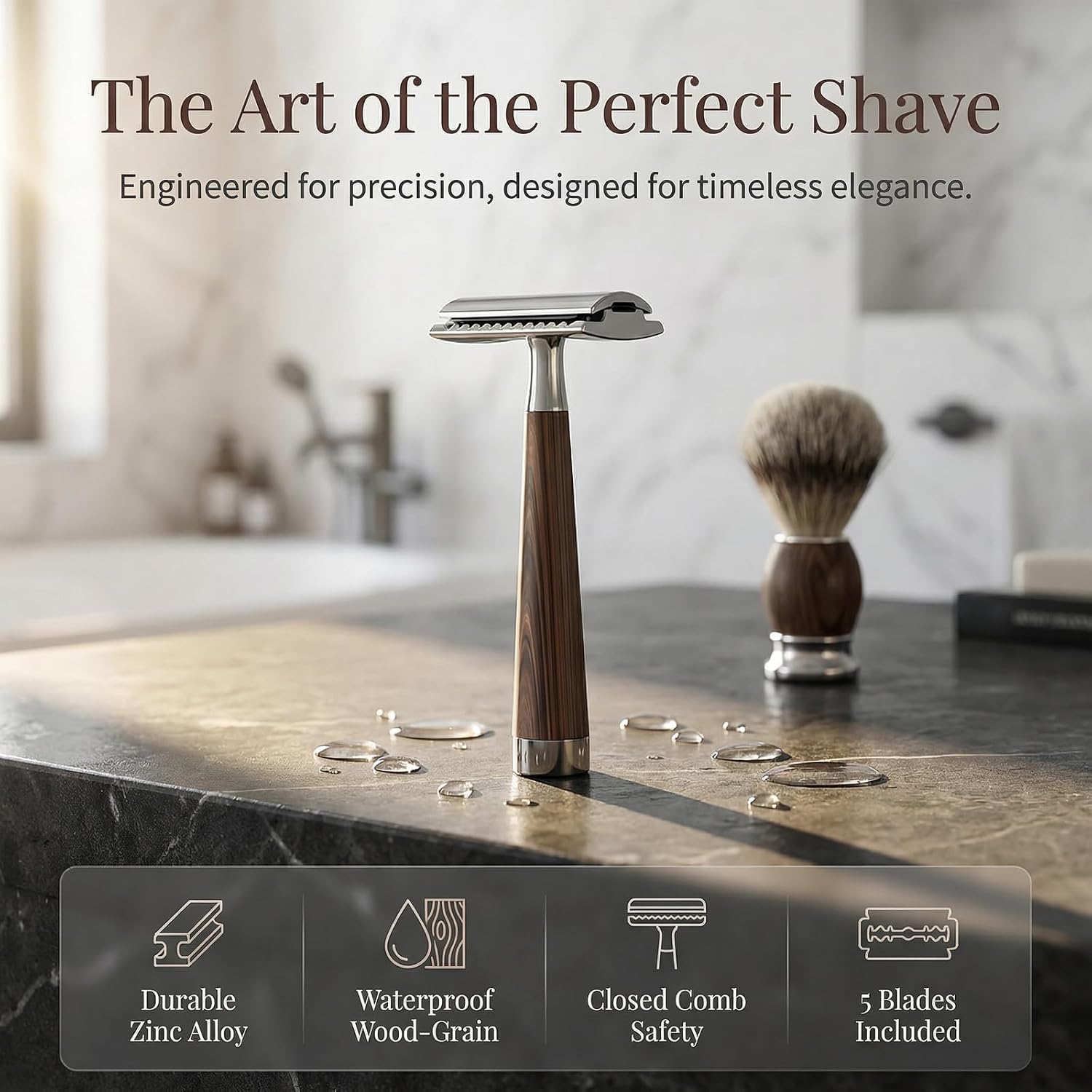  Safety Safety Razor with Handle