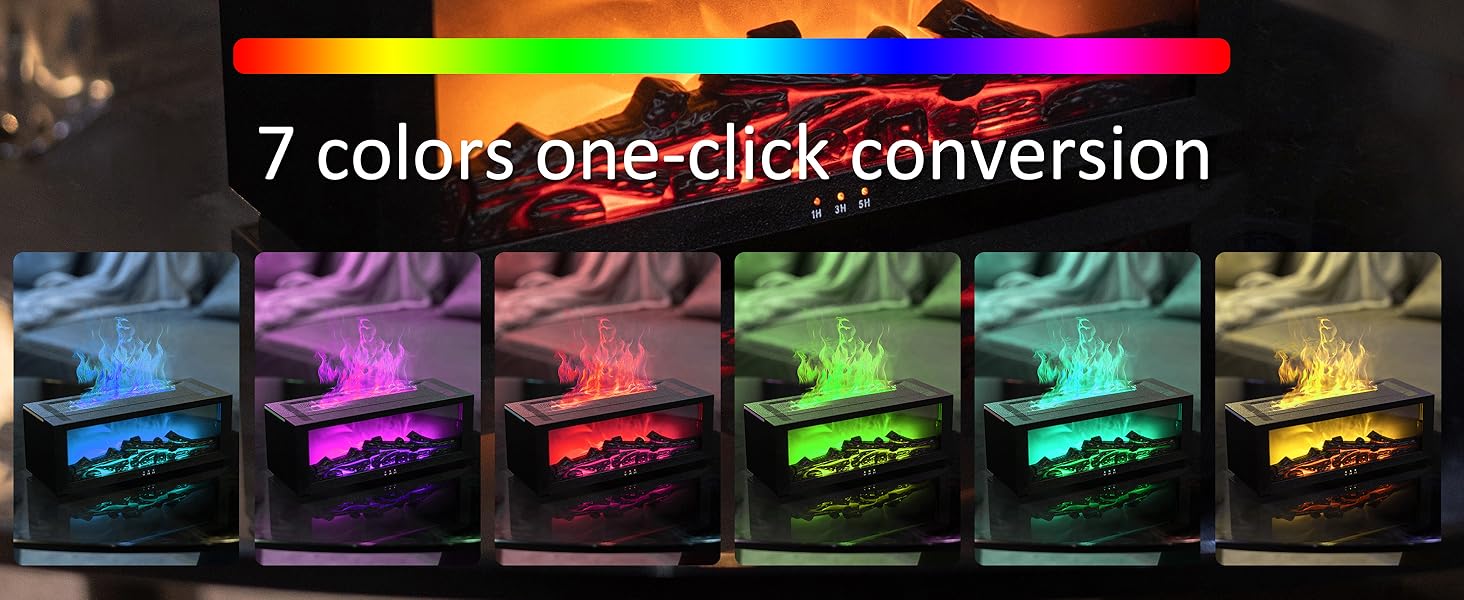 Fireplace humidifier