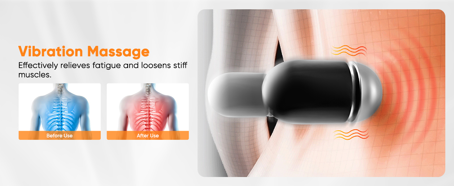 massager for back pain massage pillow