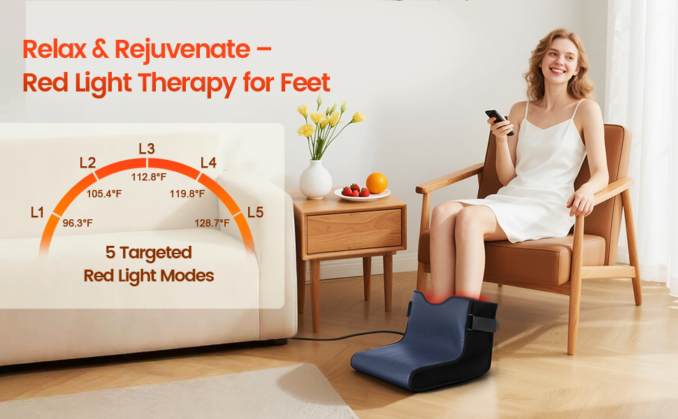 Red Light Therapy for Feet