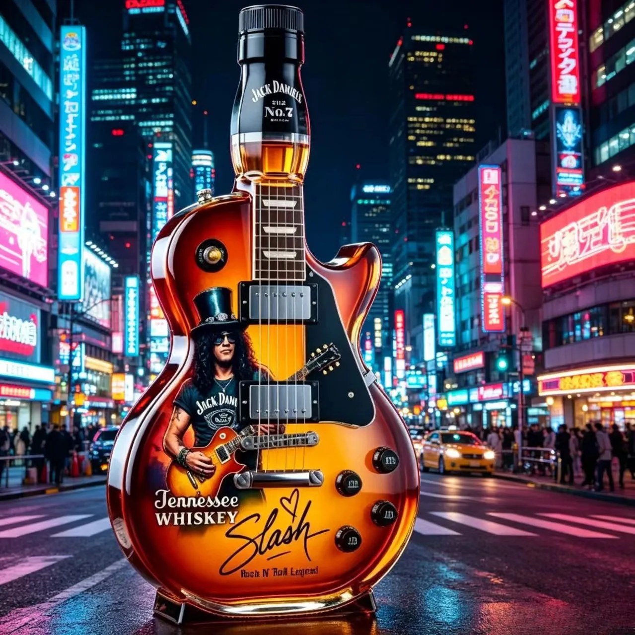 Rock Legend Guitar Decanter
