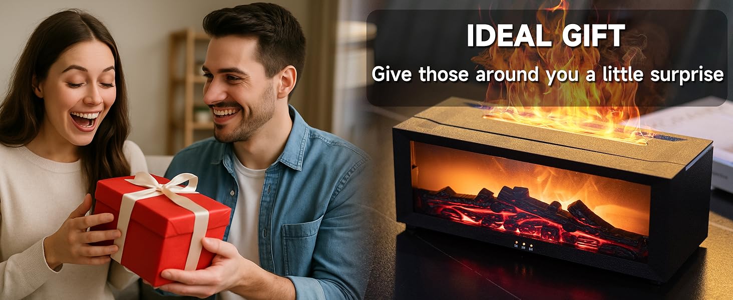 Fireplace Flame Air Diffuser Humidifier
