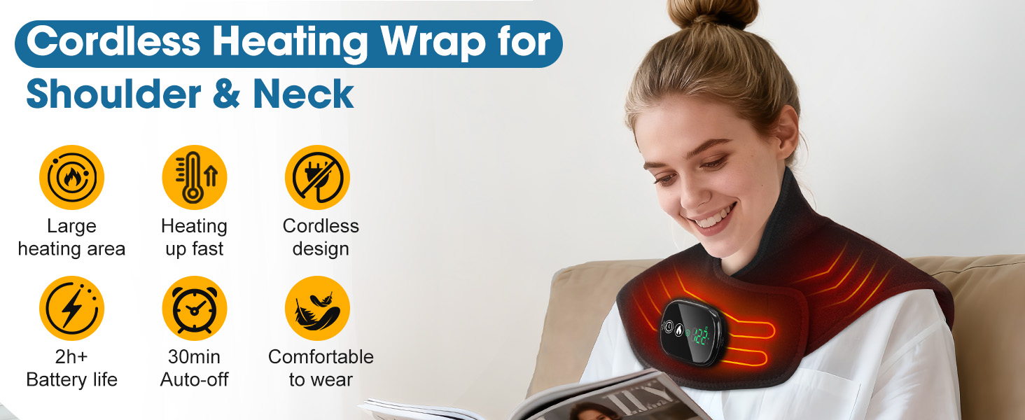 heating pad for neck and shoulder