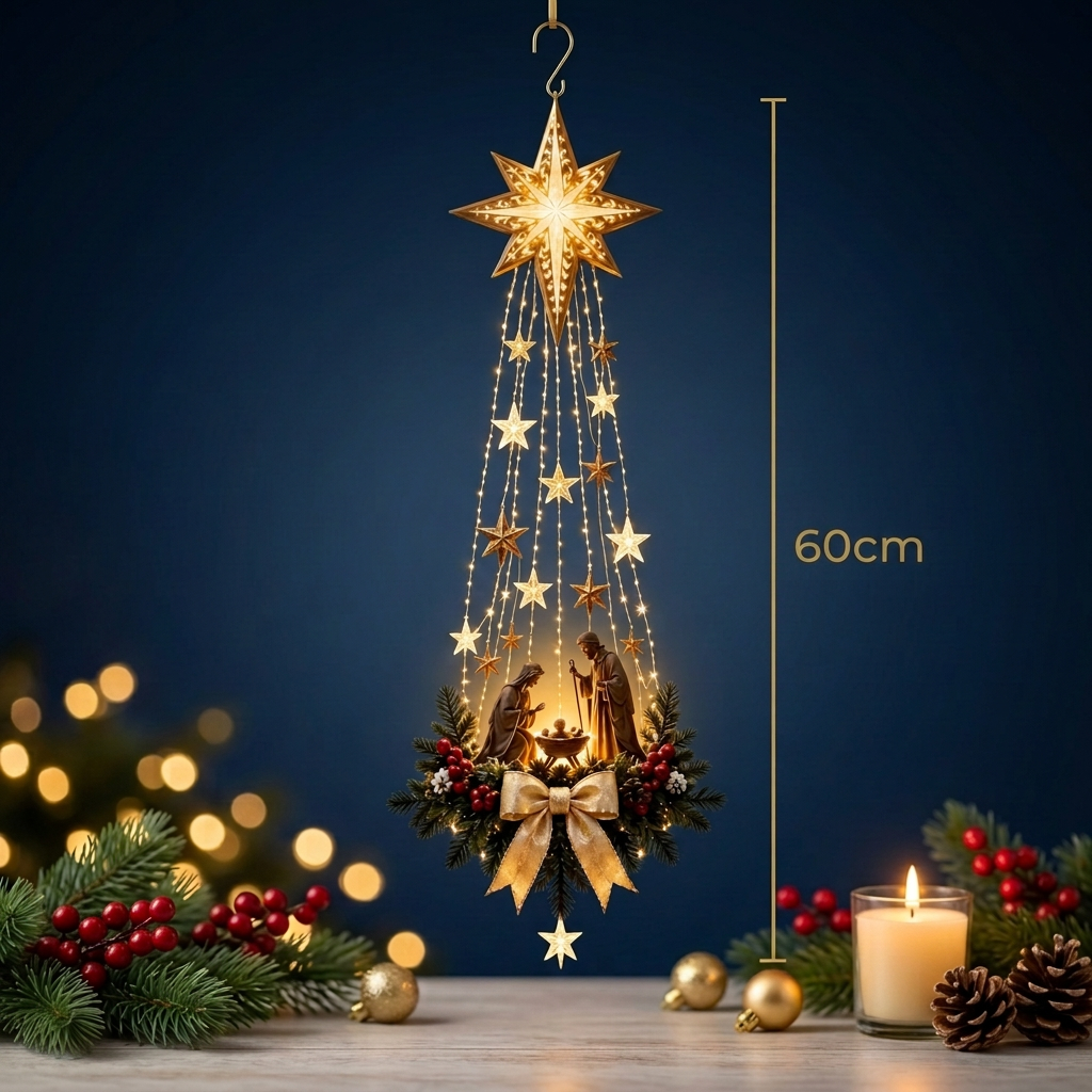Illuminated Birth Decoration for Wall