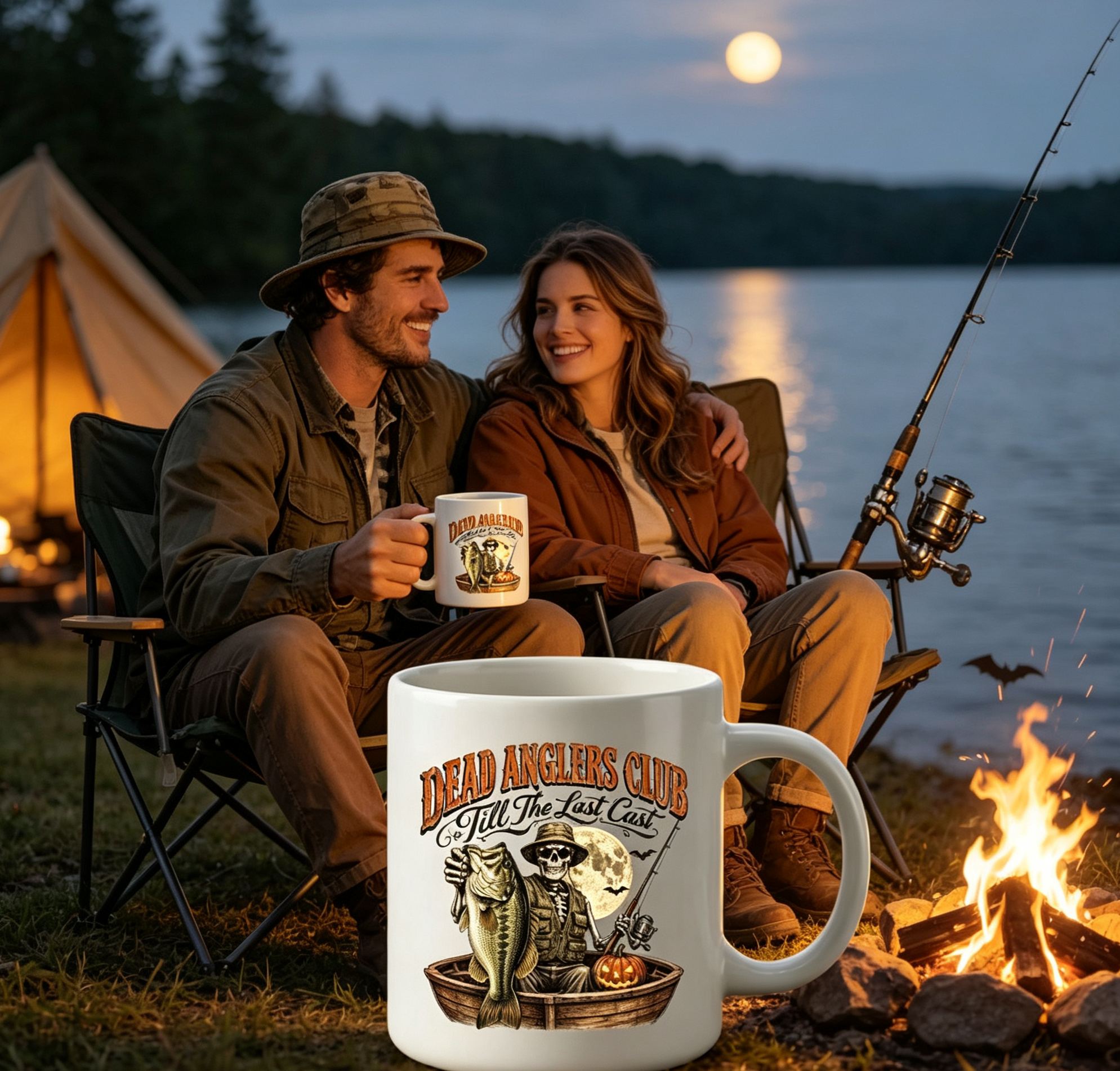 Hooked on Fishing Mug