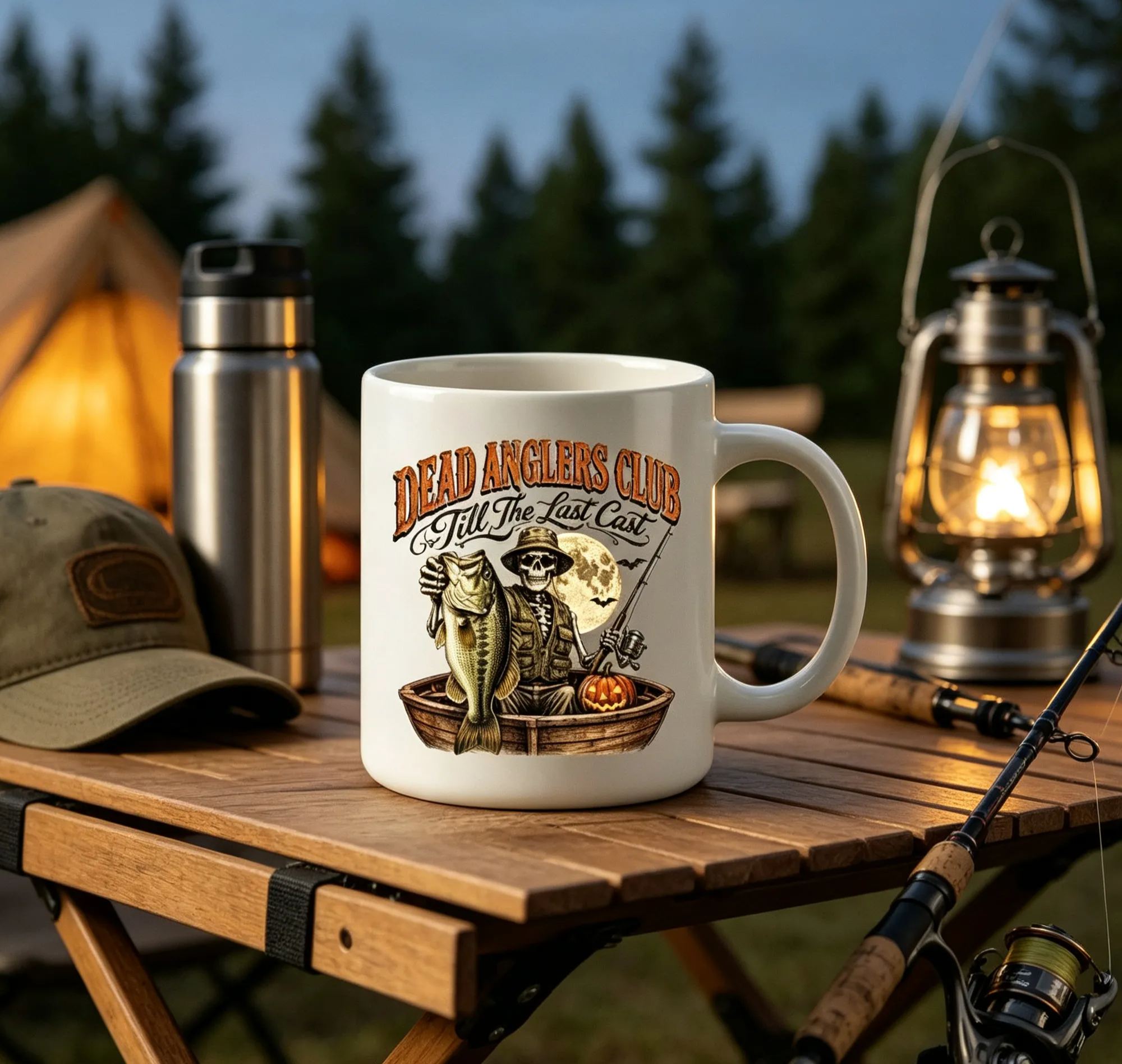Hooked on Fishing Mug