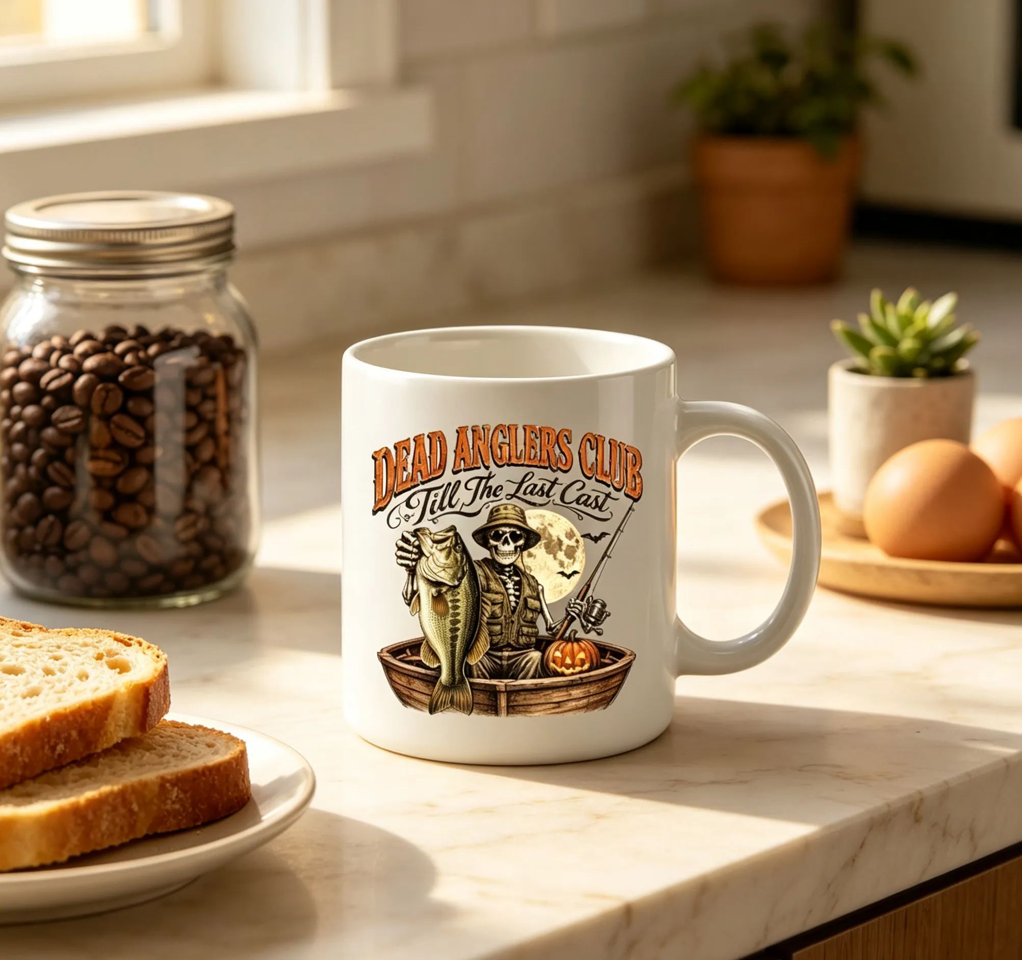 Hooked on Fishing Mug