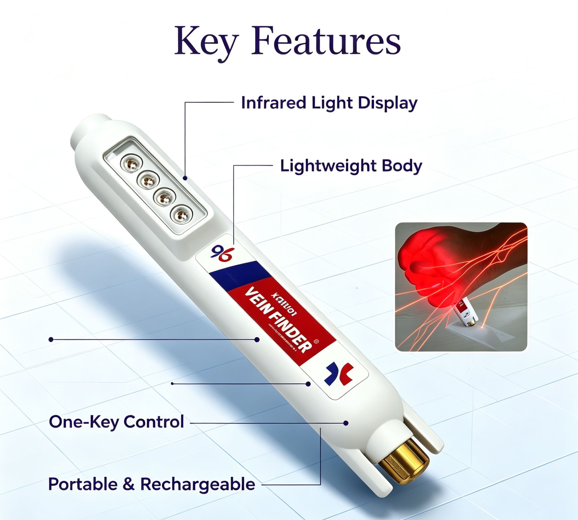 Accurate and Non-Invasive Blood Vessel Locator