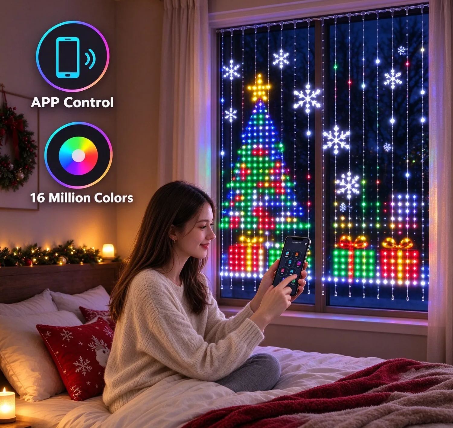 Smart Christmas Projection Light