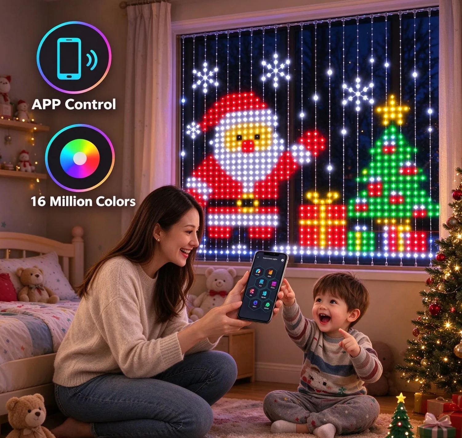 Smart Christmas Projection Light
