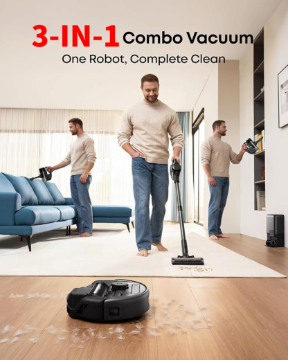  3-in-1 Robot Vacuum Cleaner