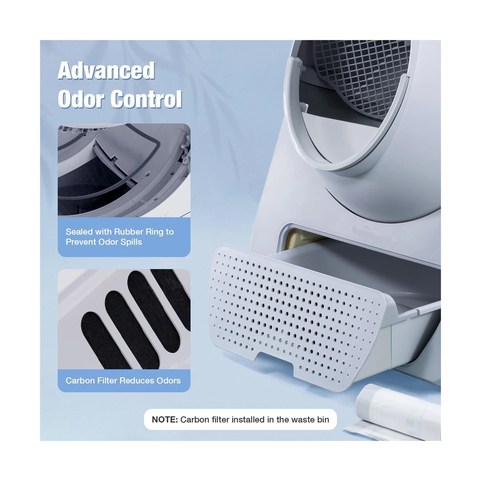 🎉New Year Sale 80% Off🐾Automatic Litter Box with Cat's Health Monitor 