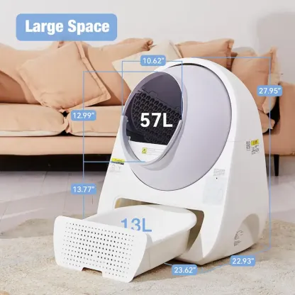 🎉New Year Sale 80% Off🐾Automatic Litter Box with Cat's Health Monitor 