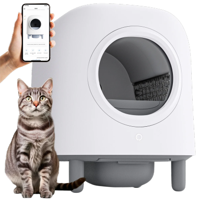 Self-Cleaning Litter Box
