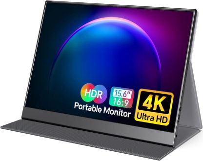 Portable Monitor for Laptop - 15.6" 1080p FHD IPS Display