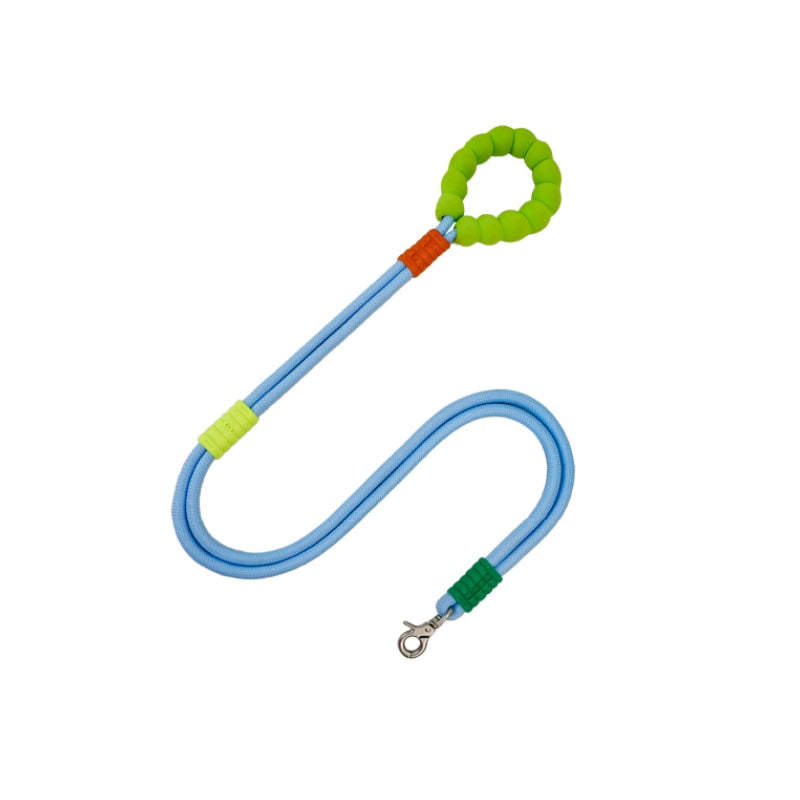 Cotton Dual-Section Braided Dog Walking Leash