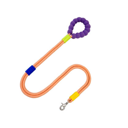 Cotton Dual-Section Braided Dog Walking Leash