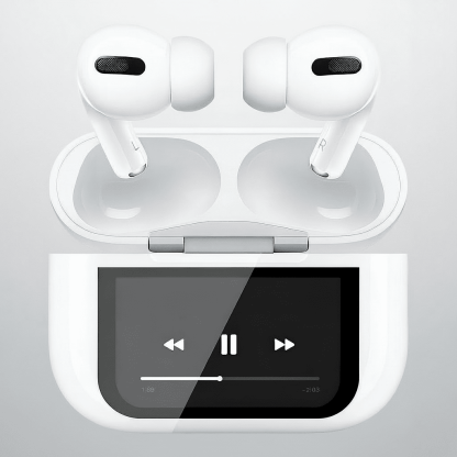 Wireless Earbuds Touchscreen Charging Case 40 Hour Battery Life