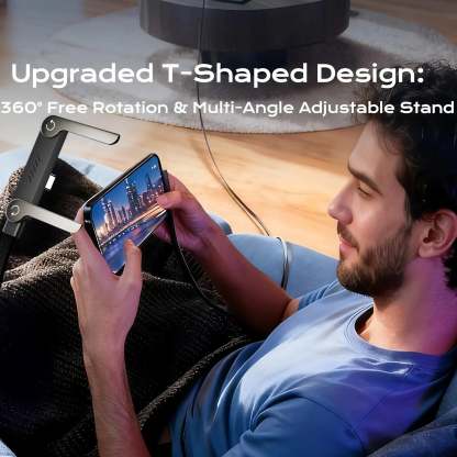 240W Fast Charging Cord with Built-in Phone Stand