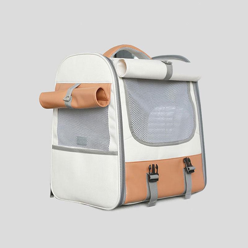Cat Carrier Backpack Expandable Bag with Wheels