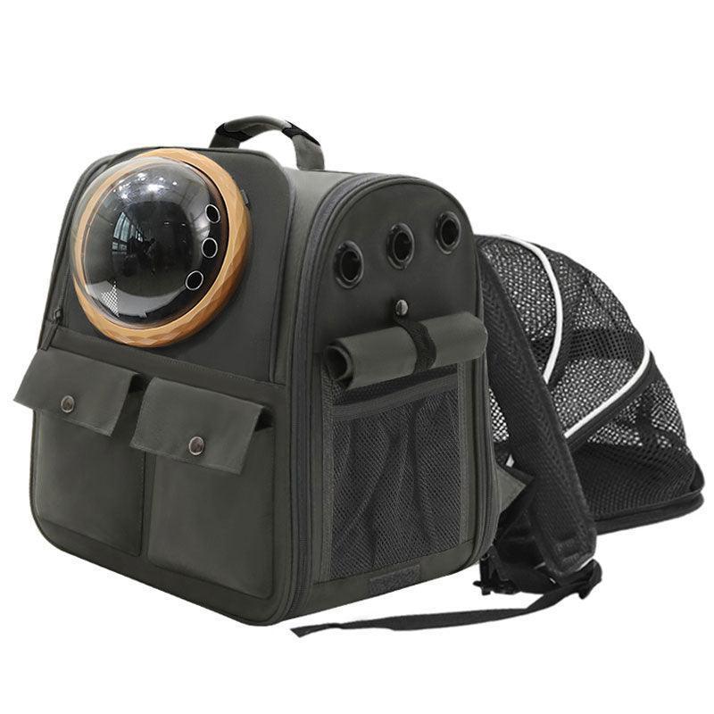 Cat Hiking Carrier Backpack Expandable Bag