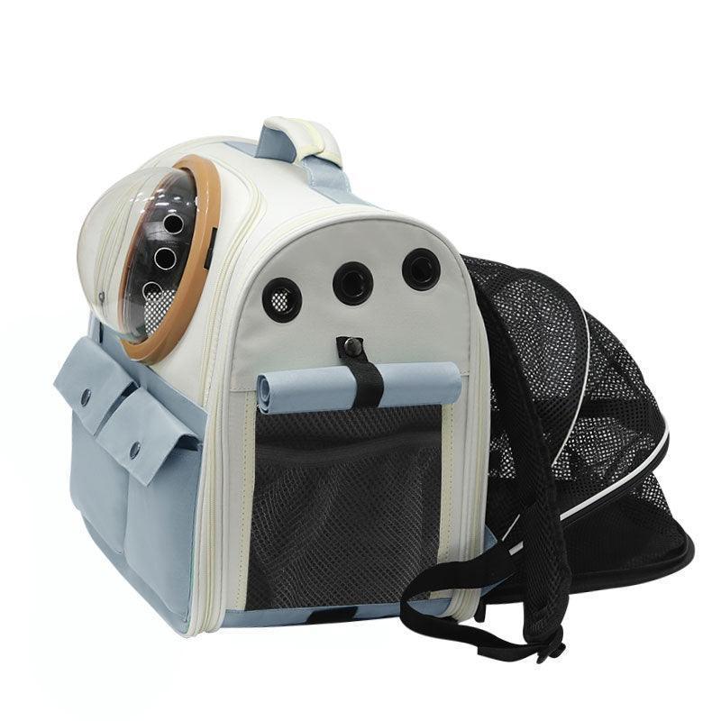 Cat Hiking Carrier Backpack Expandable Bag
