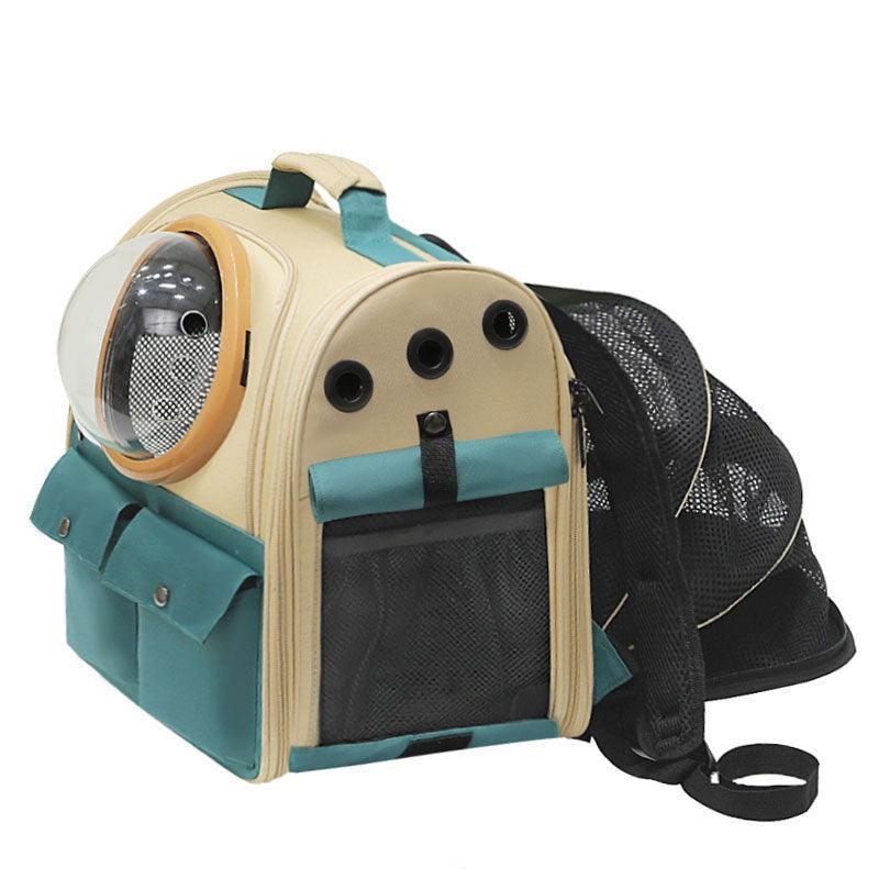 Cat Hiking Carrier Backpack Expandable Bag
