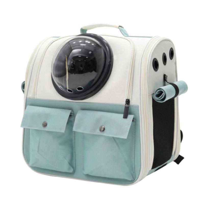 Cat Hiking Carrier Backpack Expandable Bag