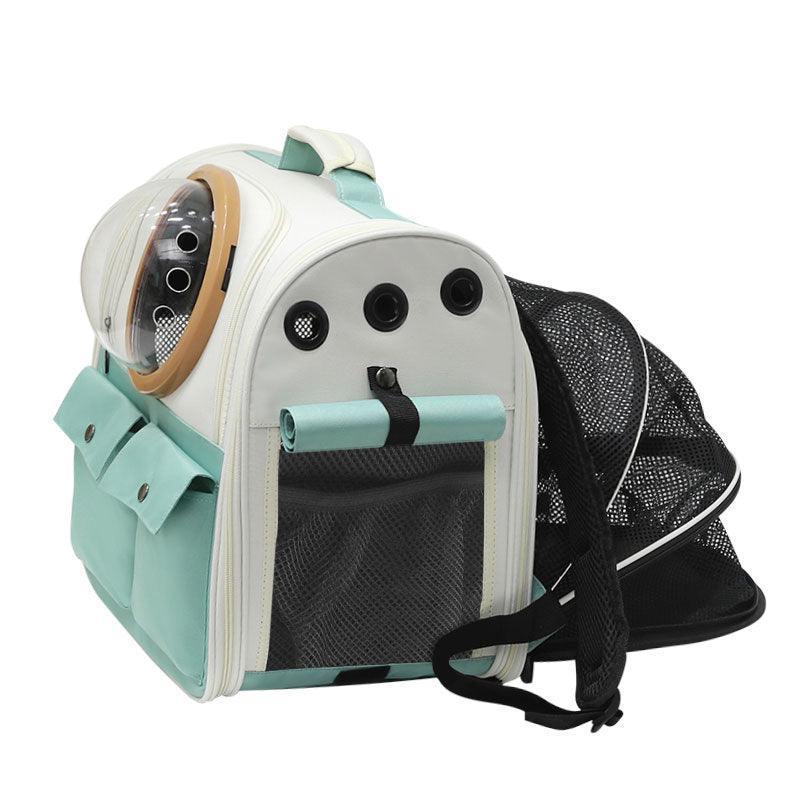 Cat Hiking Carrier Backpack Expandable Bag